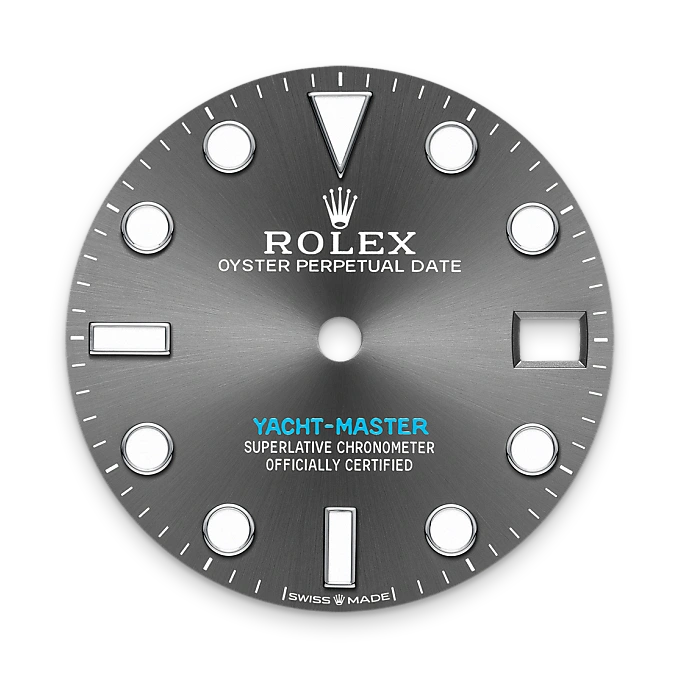 rolex yacht-master din rolesium - combinație de oystersteel și platină, m268622-0002 - Chronolink