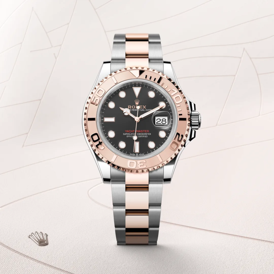 rolex yacht-master din everose rolesor - combinație oystersteel și aur everose de 18 carate, m126621-0002 - Chronolink