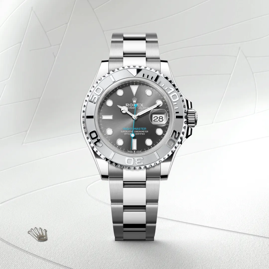 rolex yacht-master din rolesium - combinație de oystersteel și platină, m126622-0001 - Chronolink