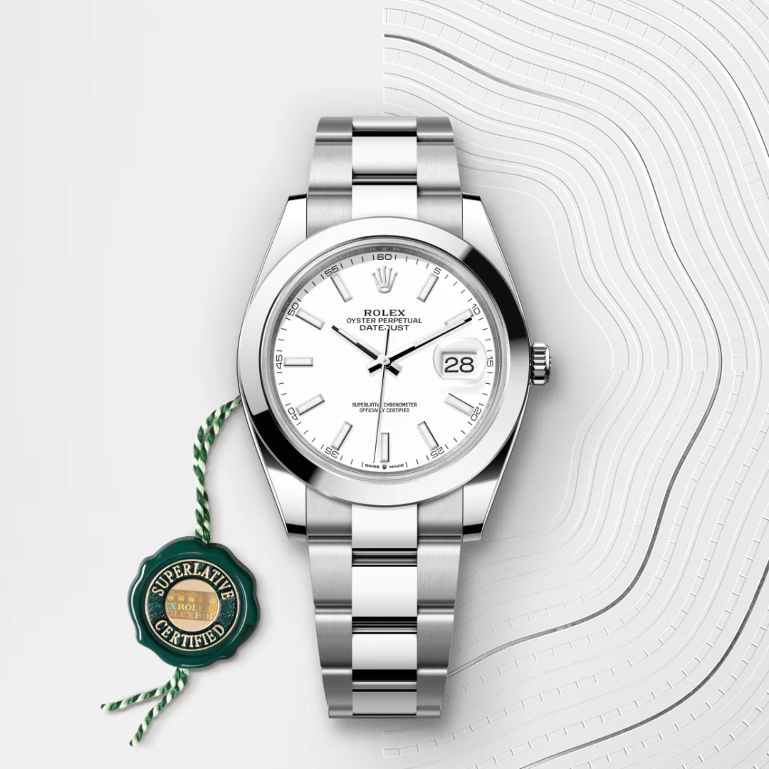 rolex datejust in oystersteel, m126300-0005 - Chronolink