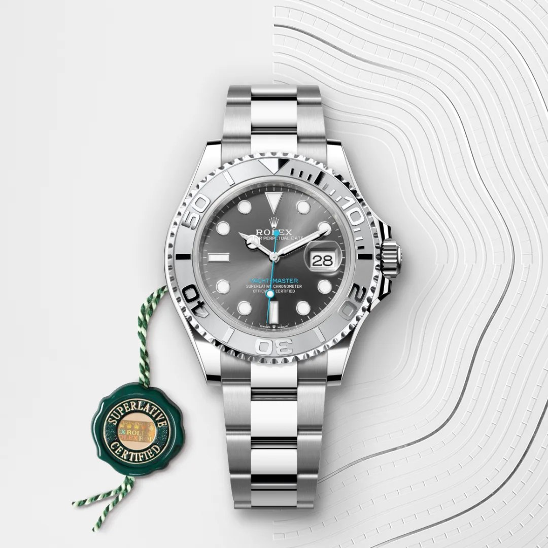 rolex yacht-master din rolesium - combinație de oystersteel și platină, m126622-0001 - Chronolink