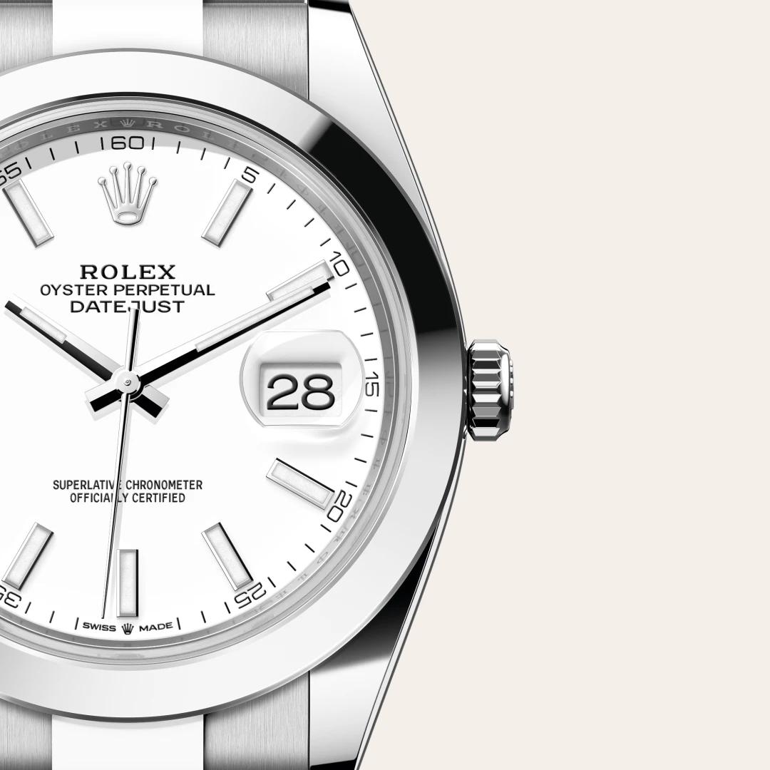 rolex datejust in oystersteel, m126300-0005 - Chronolink