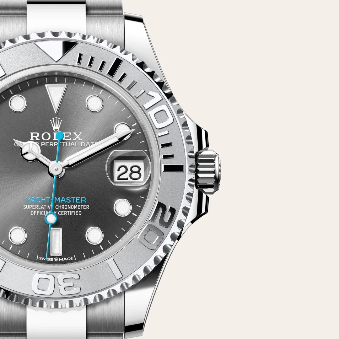 rolex yacht-master din rolesium - combinație de oystersteel și platină, m268622-0002 - Chronolink