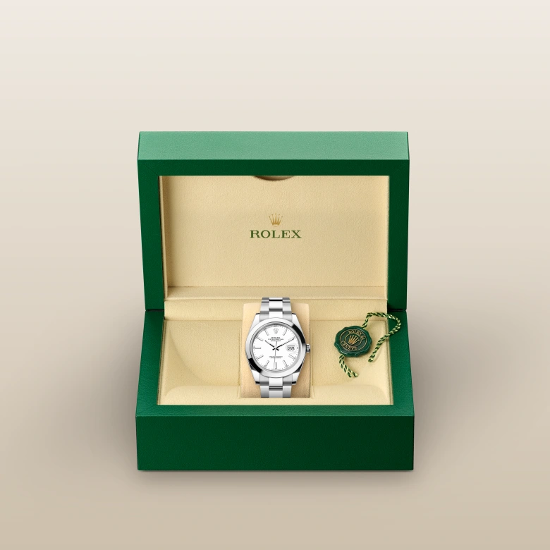 rolex datejust in oystersteel, m126300-0005 - Chronolink