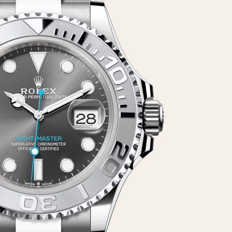 rolex yacht-master din rolesium - combinație de oystersteel și platină, m126622-0001 - Chronolink