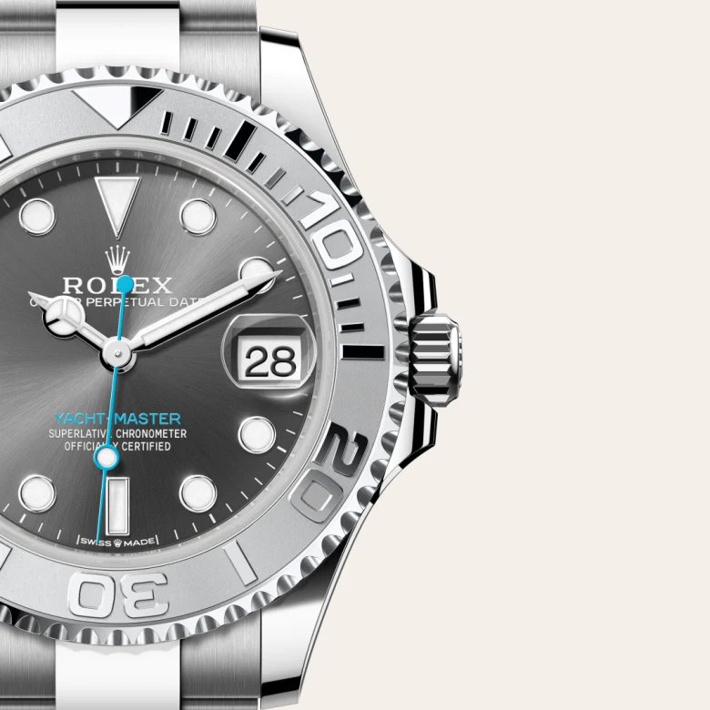 rolex yacht-master din rolesium - combinație de oystersteel și platină, m268622-0002 - Chronolink