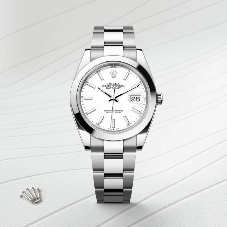 rolex datejust in oystersteel, m126300-0005 - Chronolink