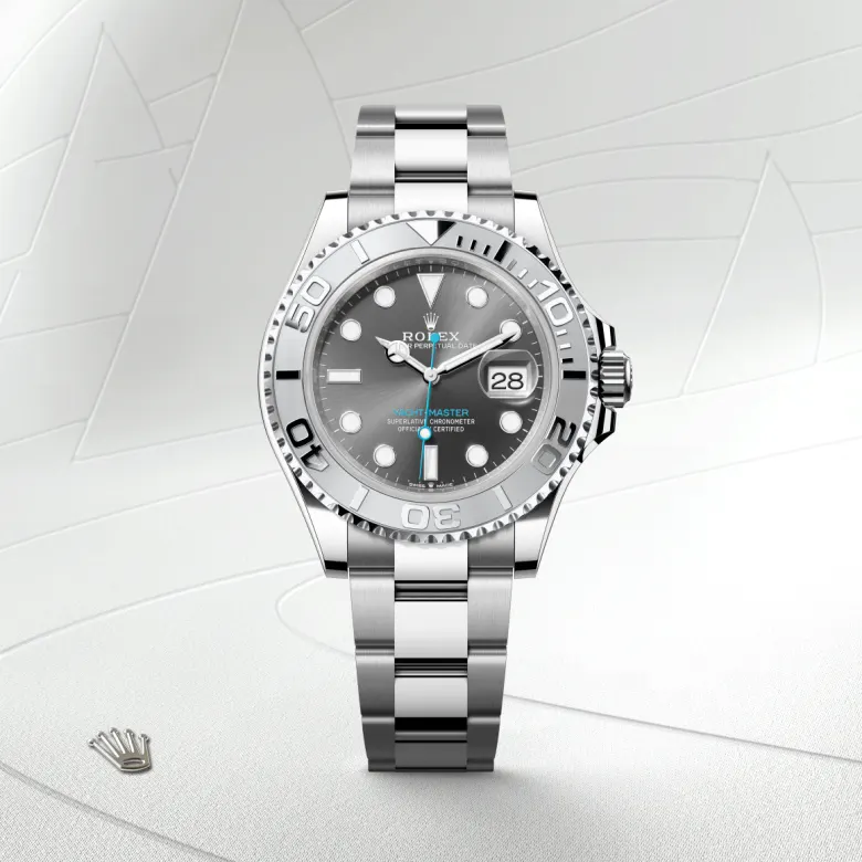 rolex yacht-master din rolesium - combinație de oystersteel și platină, m126622-0001 - Chronolink