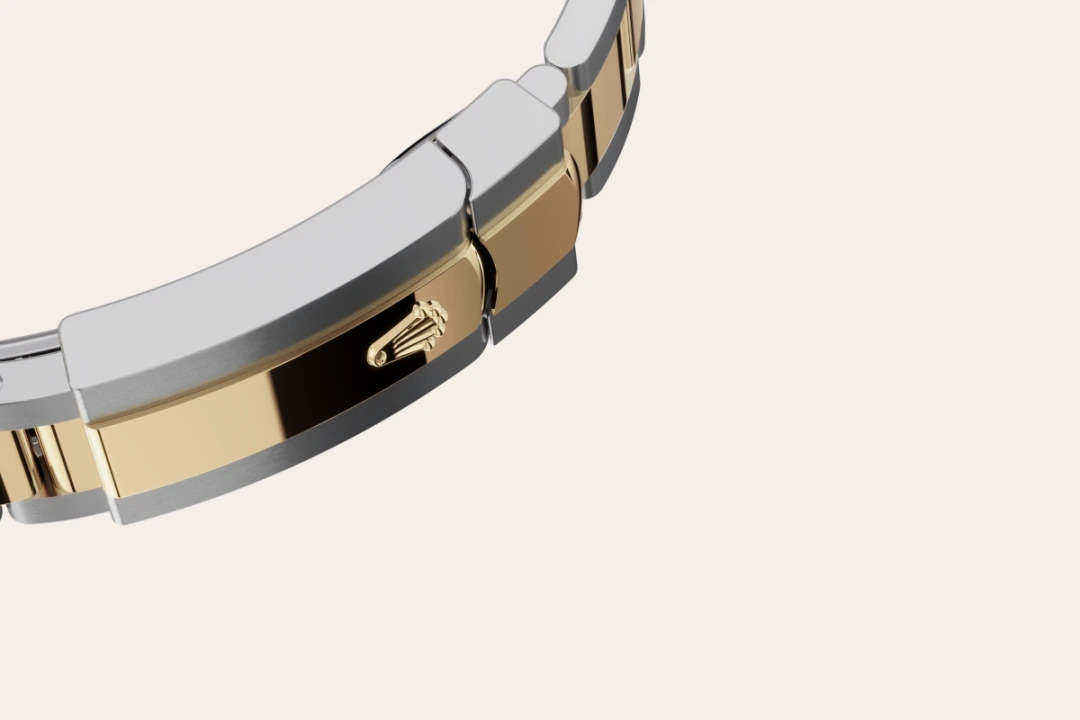 rolex datejust in yellow rolesor - combination of oystersteel and yellow gold, m126203-0020 - Chronolink