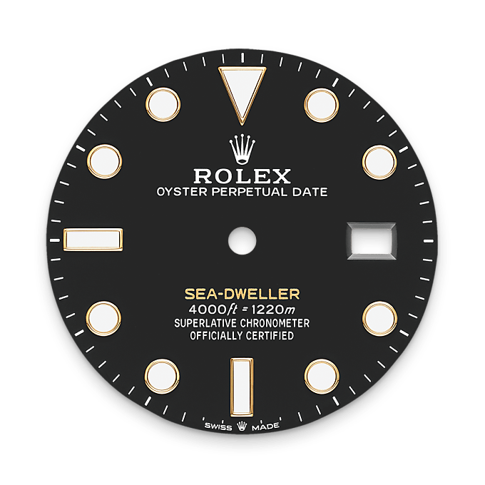 rolex sea-dweller din rolesor galben - combinație oystersteel și aur galben, m126603-0001 - Chronolink
