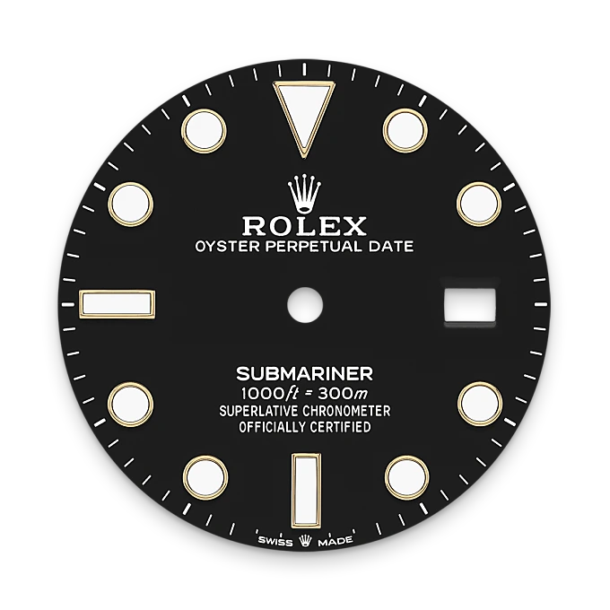 rolex submariner din aur galben de 18 carate, m126618ln-0002 - Chronolink