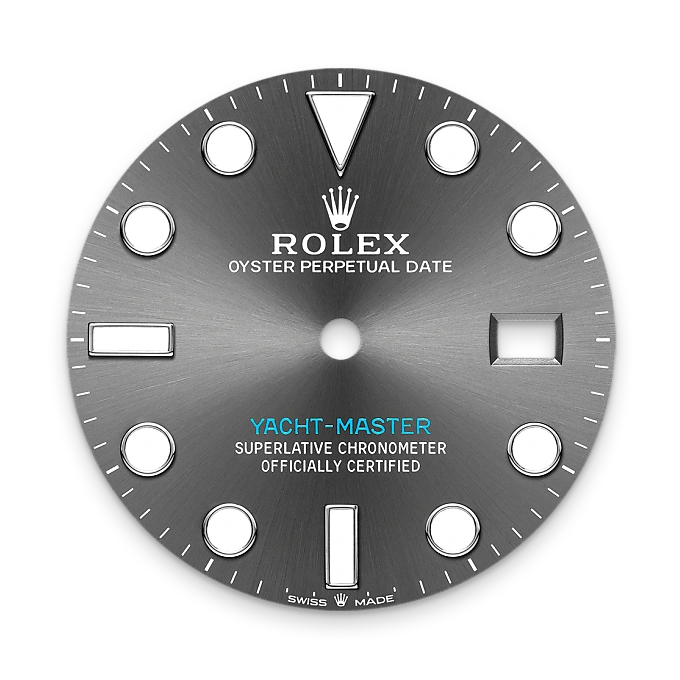 rolex yacht-master in rolesium - combination of oystersteel and platinum, m126622-0001 - Chronolink