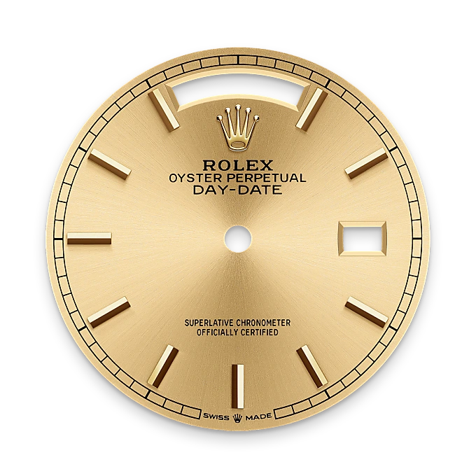 rolex day-date in 18 ct yellow gold, m128238-0045 - Chronolink
