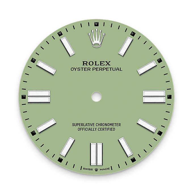 rolex oyster perpetual in oystersteel, m134300-0006 - Chronolink