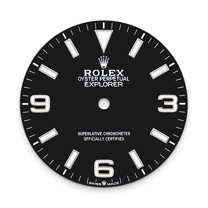 rolex explorer in oystersteel, m224270-0001 - Chronolink