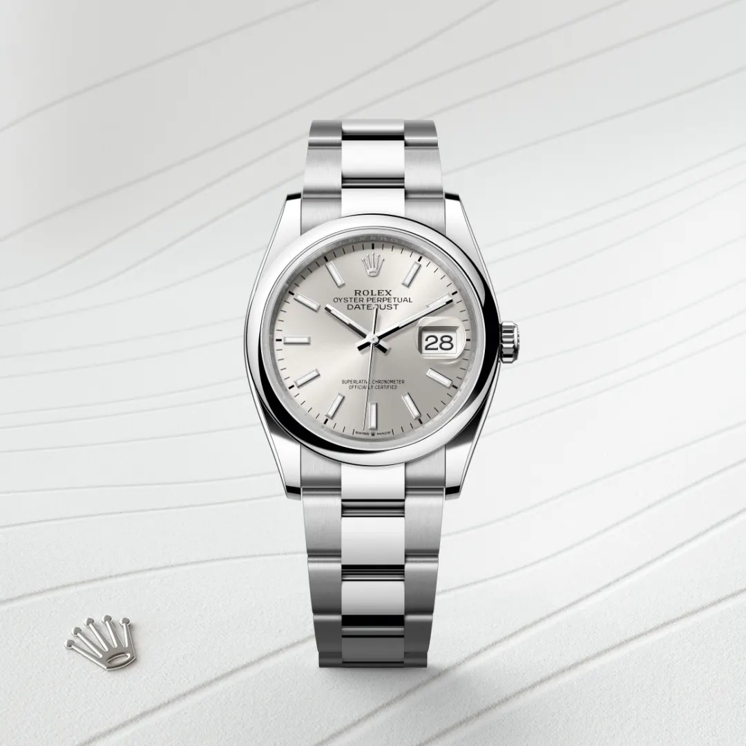 rolex datejust in oystersteel, m126200-0002 - Chronolink