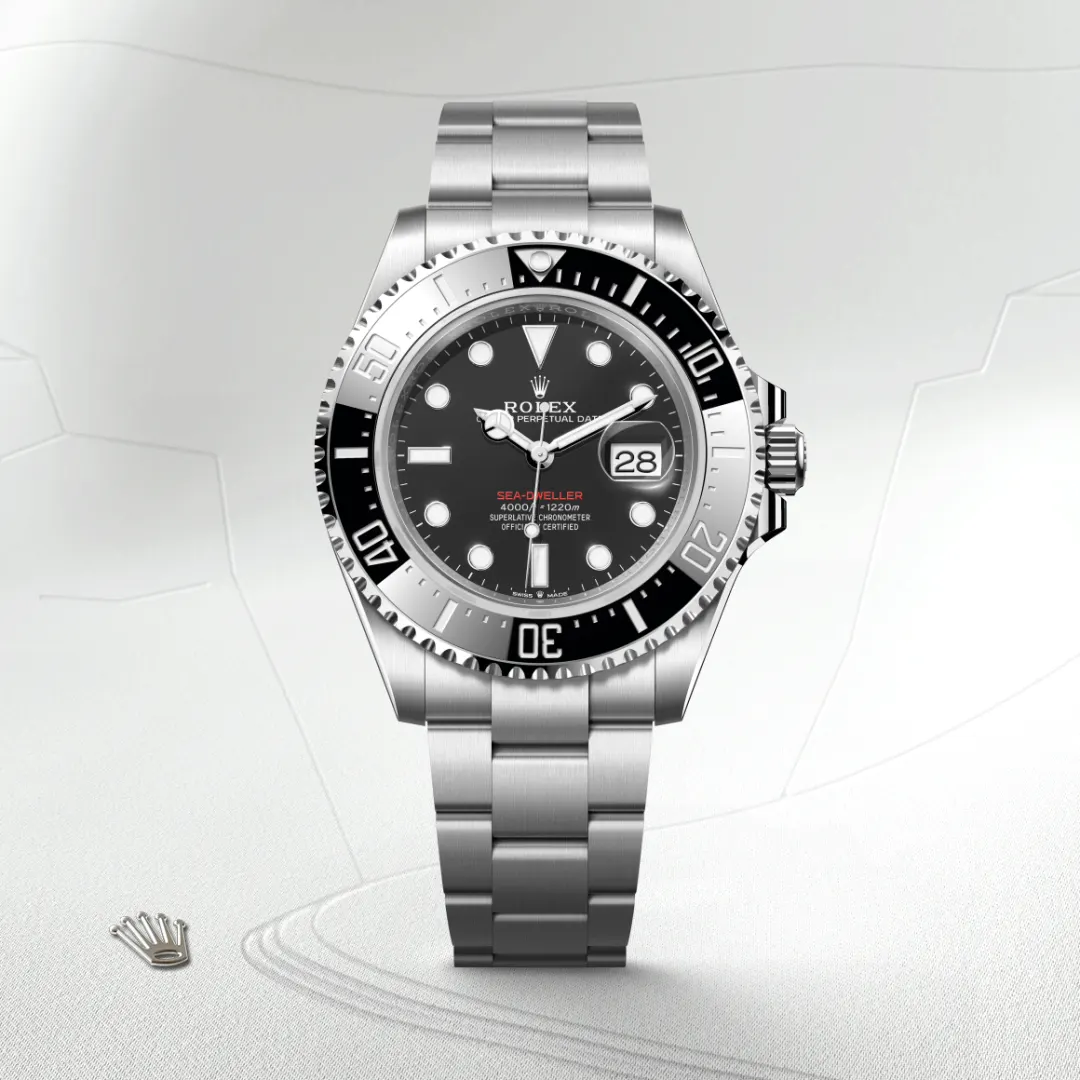 rolex sea-dweller din oystersteel, m126600-0002 - Chronolink