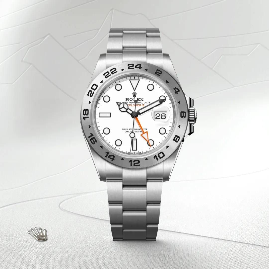 rolex explorer in oystersteel, m226570-0001 - Chronolink