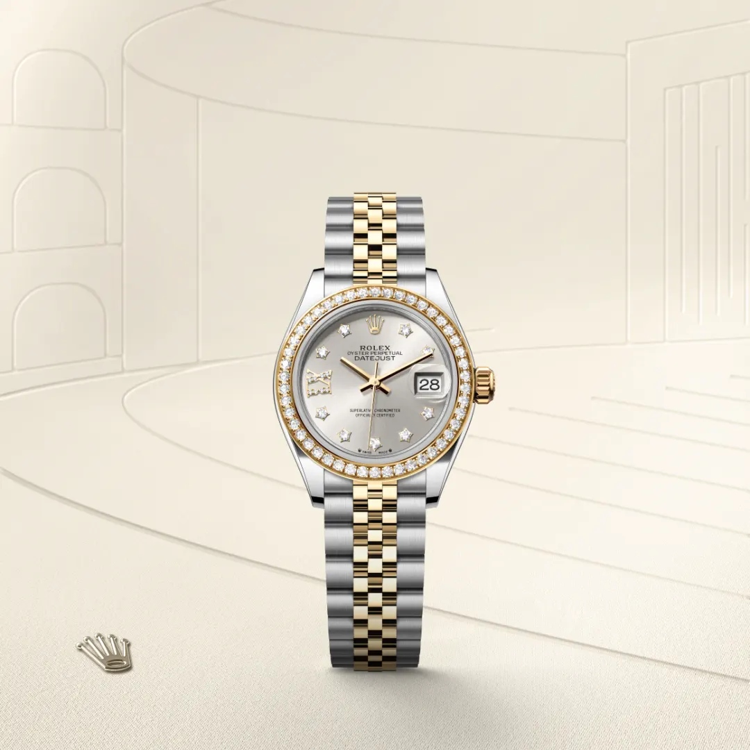 rolex lady-datejust din rolesor galben - combinație oystersteel și aur galben, m279383rbr-0003 - Chronolink