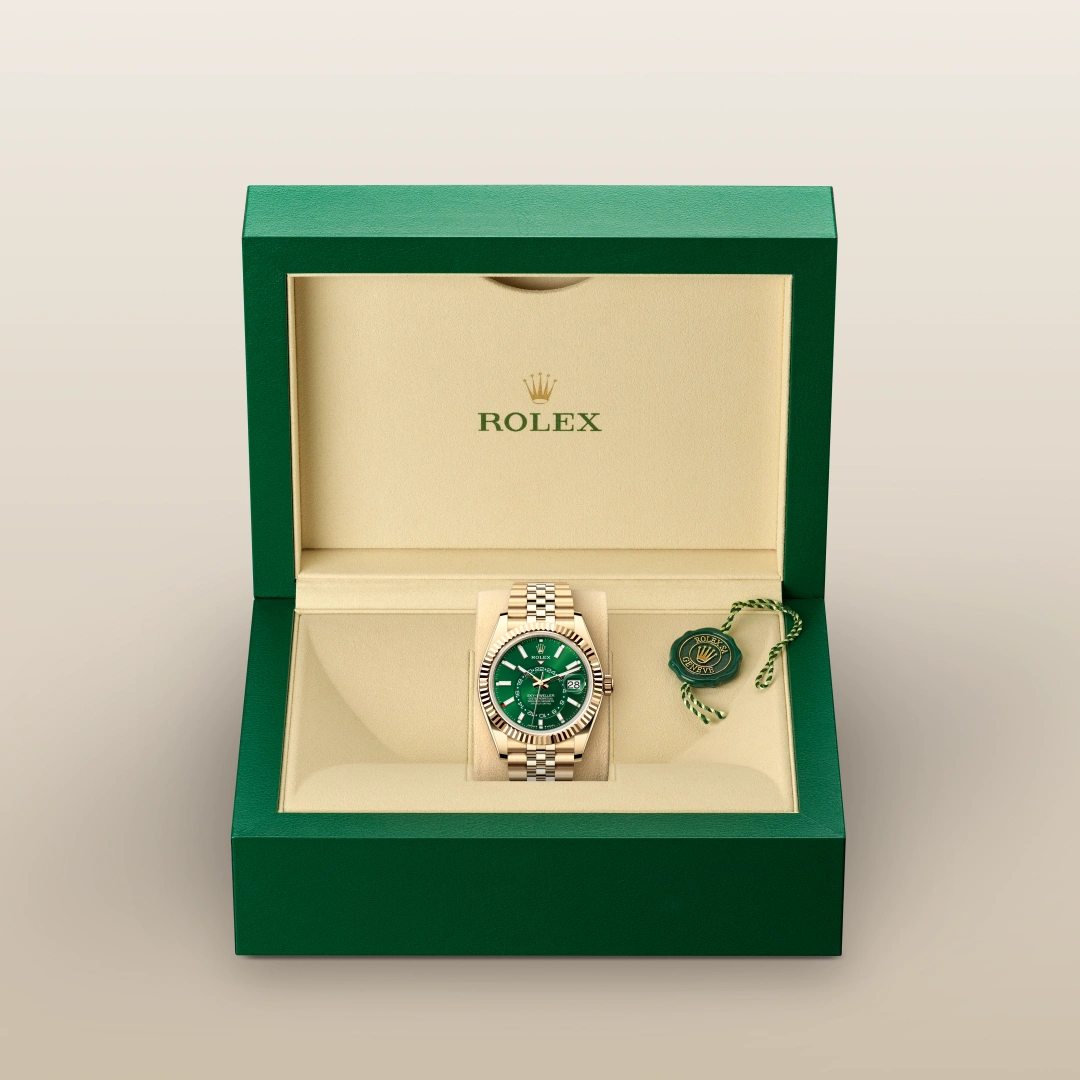 rolex sky-dweller din aur galben de 18 carate, m336938-0008 - Chronolink