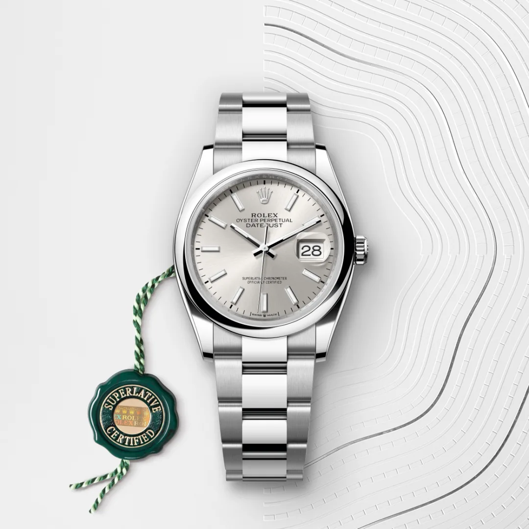 rolex datejust in oystersteel, m126200-0002 - Chronolink