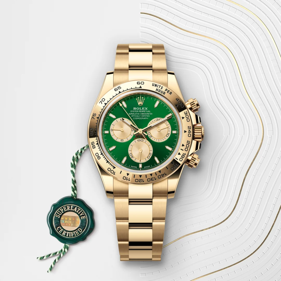 rolex cosmograph daytona in 18 ct yellow gold, m126508-0008 - Chronolink