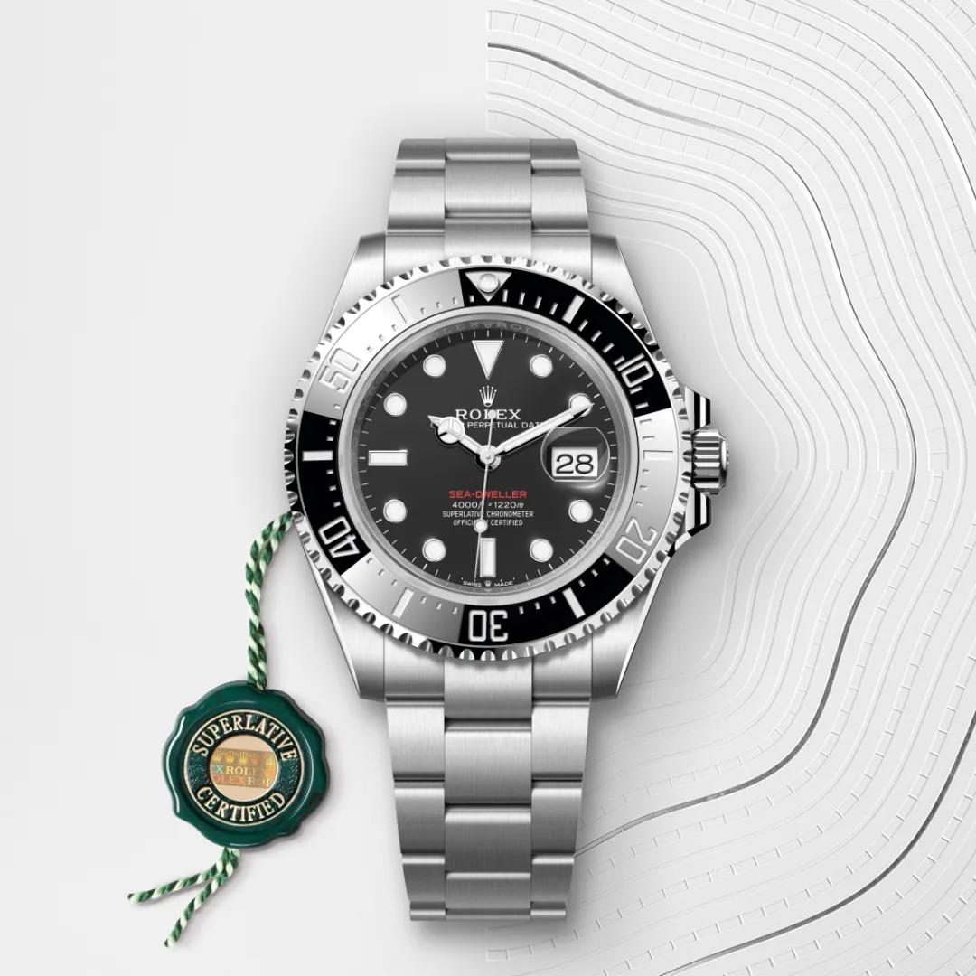 rolex sea-dweller din oystersteel, m126600-0002 - Chronolink