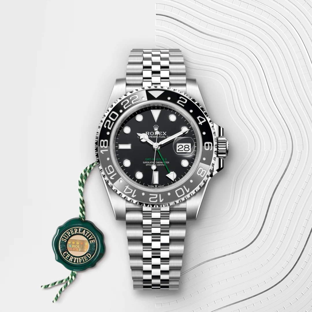 rolex gmt-master ii din oystersteel, m126710grnr-0003 - Chronolink