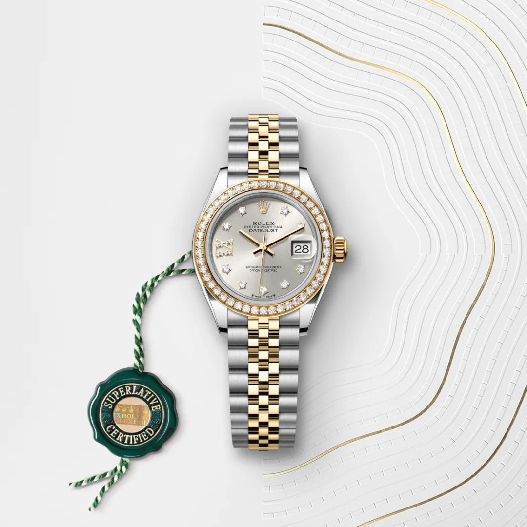 rolex lady-datejust din rolesor galben - combinație oystersteel și aur galben, m279383rbr-0003 - Chronolink