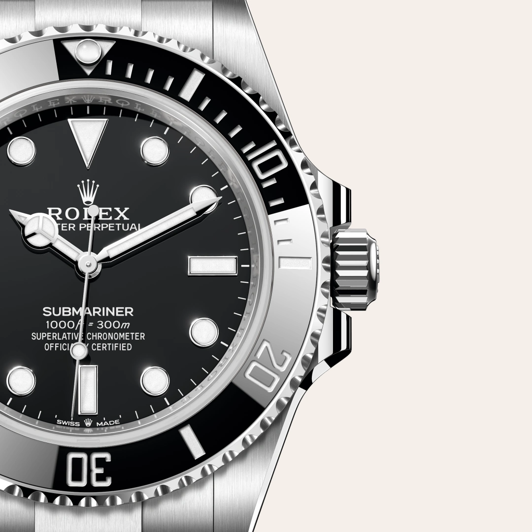 rolex submariner din oystersteel, m124060-0001 - Chronolink