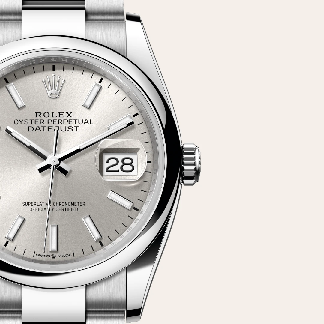 rolex datejust in oystersteel, m126200-0002 - Chronolink
