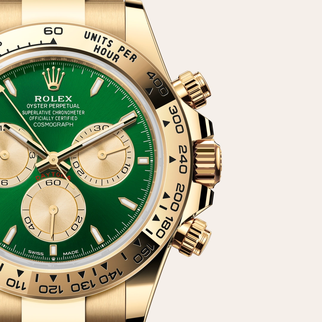 rolex cosmograph daytona in 18 ct yellow gold, m126508-0008 - Chronolink