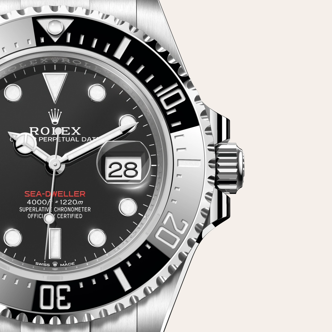 rolex sea-dweller din oystersteel, m126600-0002 - Chronolink