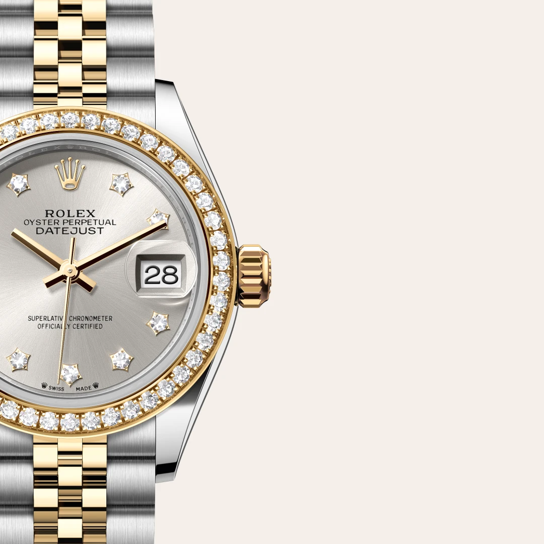 rolex lady-datejust din rolesor galben - combinație oystersteel și aur galben, m279383rbr-0003 - Chronolink