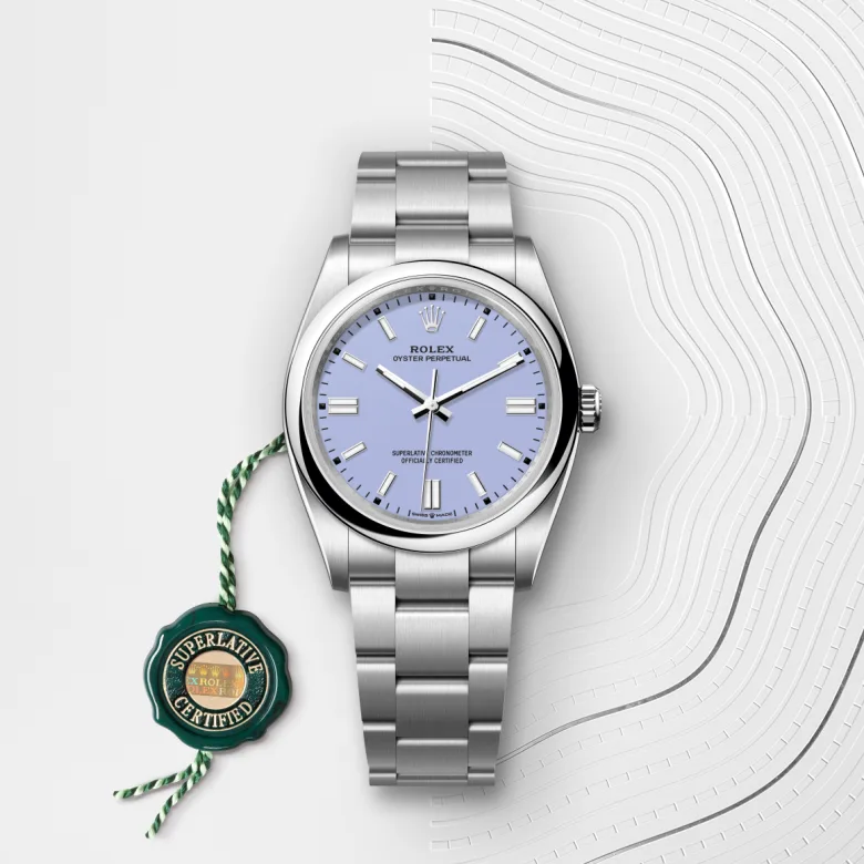 rolex oyster perpetual din oystersteel, m126000-0013 - Chronolink