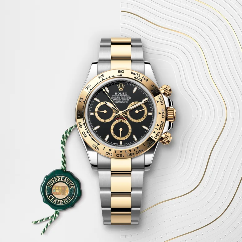rolex cosmograph daytona in yellow rolesor - combination of oystersteel and yellow gold, m126503-0003 - Chronolink