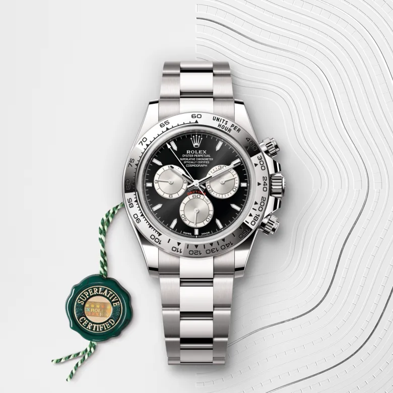 rolex cosmograph daytona in 18 ct white gold, m126509-0001 - Chronolink