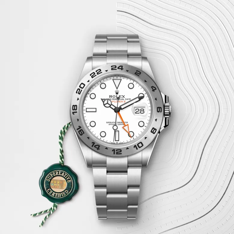 rolex explorer in oystersteel, m226570-0001 - Chronolink