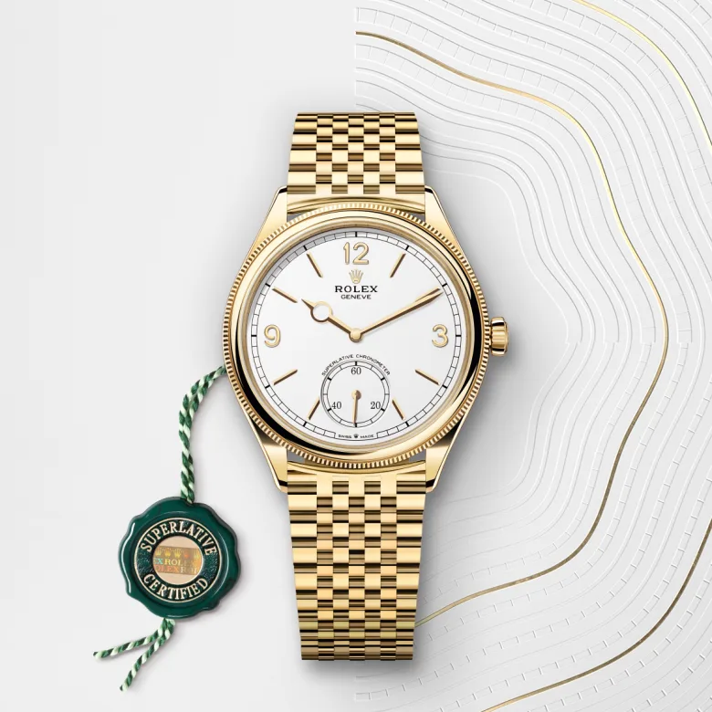 rolex 1908 in 18 ct yellow gold, m52508-0008 - Chronolink