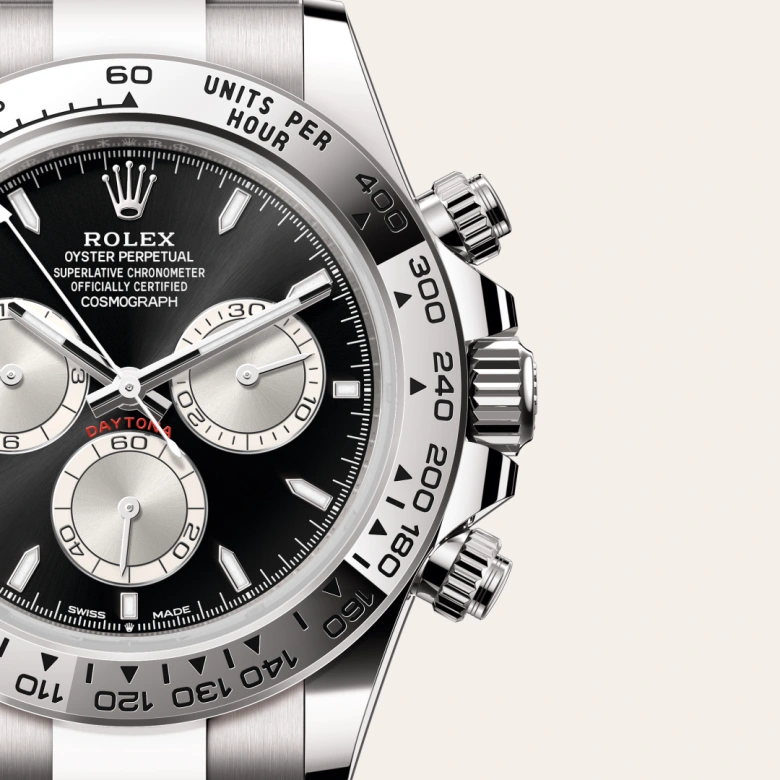 rolex cosmograph daytona in 18 ct white gold, m126509-0001 - Chronolink