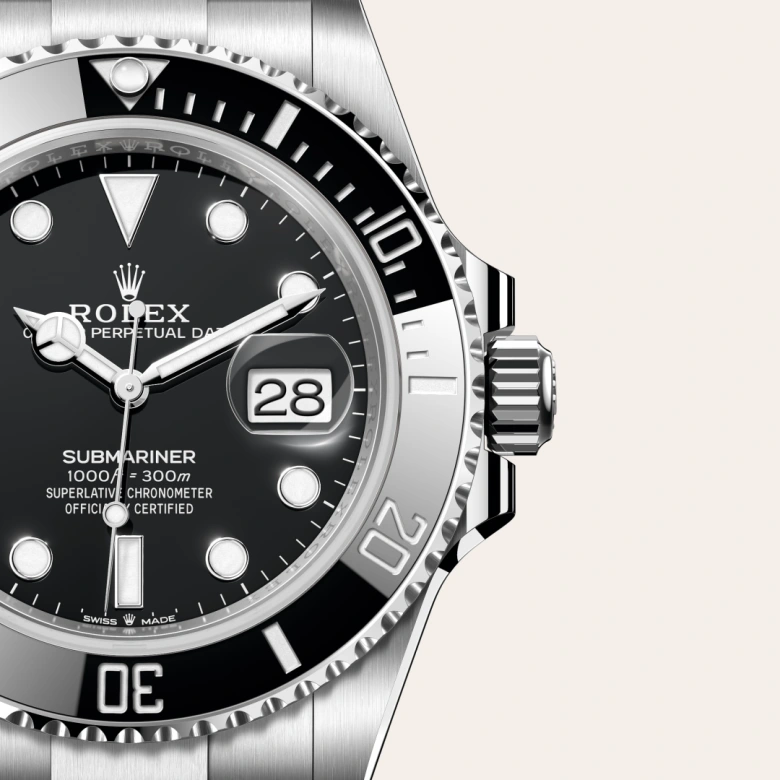 rolex submariner din oystersteel, m126610ln-0001 - Chronolink