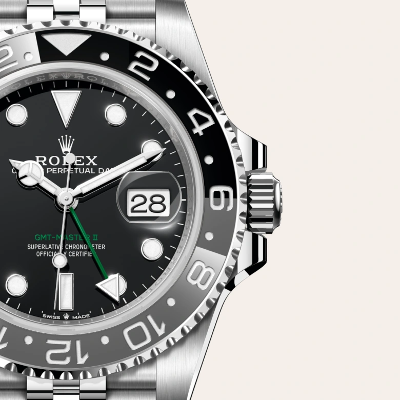 rolex gmt-master ii din oystersteel, m126710grnr-0003 - Chronolink