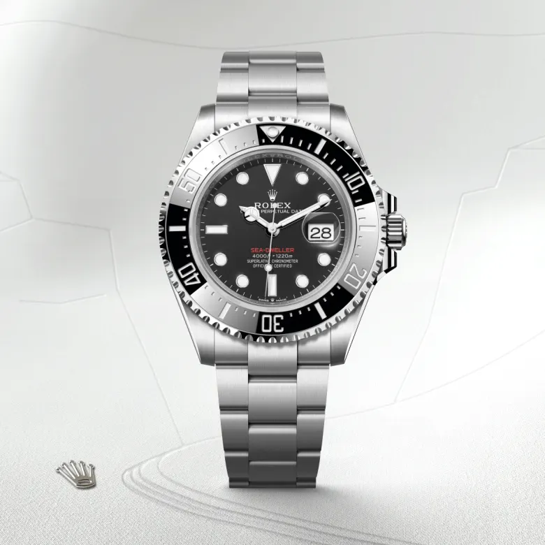 rolex sea-dweller din oystersteel, m126600-0002 - Chronolink