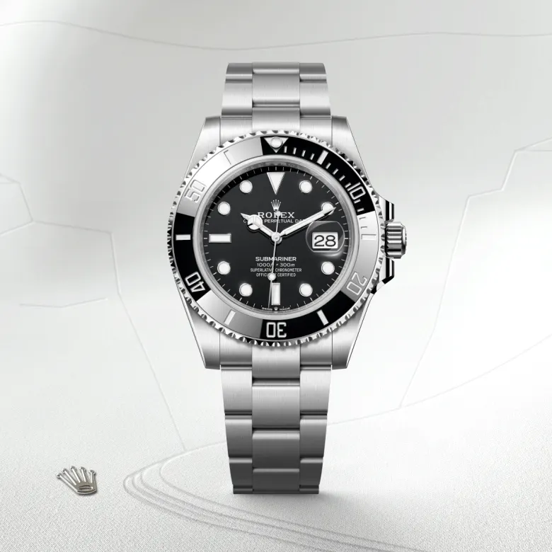 rolex submariner din oystersteel, m126610ln-0001 - Chronolink