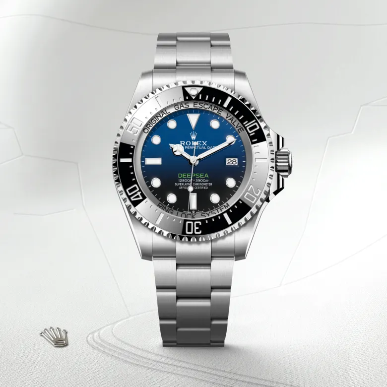 rolex deepsea in oystersteel, m136660-0005 - Chronolink
