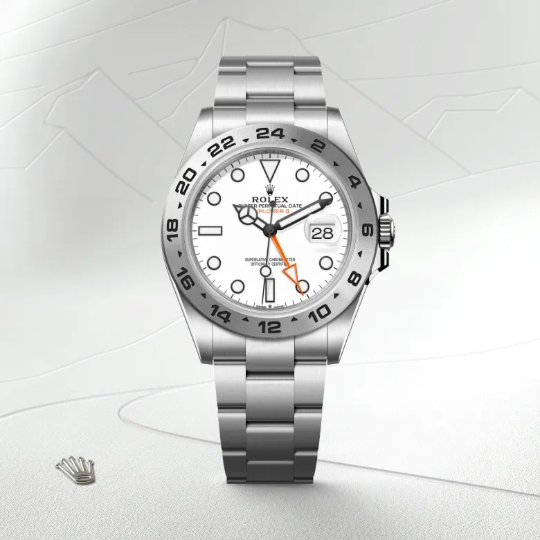 rolex explorer in oystersteel, m226570-0001 - Chronolink