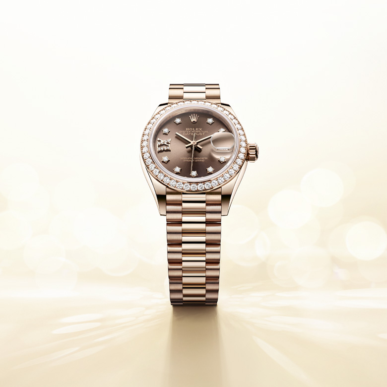 rolex lady-datejust din rolesor galben - combinație oystersteel și aur galben, m279173-0012 - Chronolink
